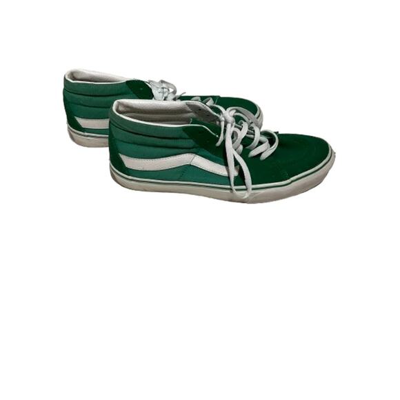 Vans Kelly Green High Tops 11.5 Women's / 10 Men's - Skate, Streetwear, Retro - Picture 3 of 6